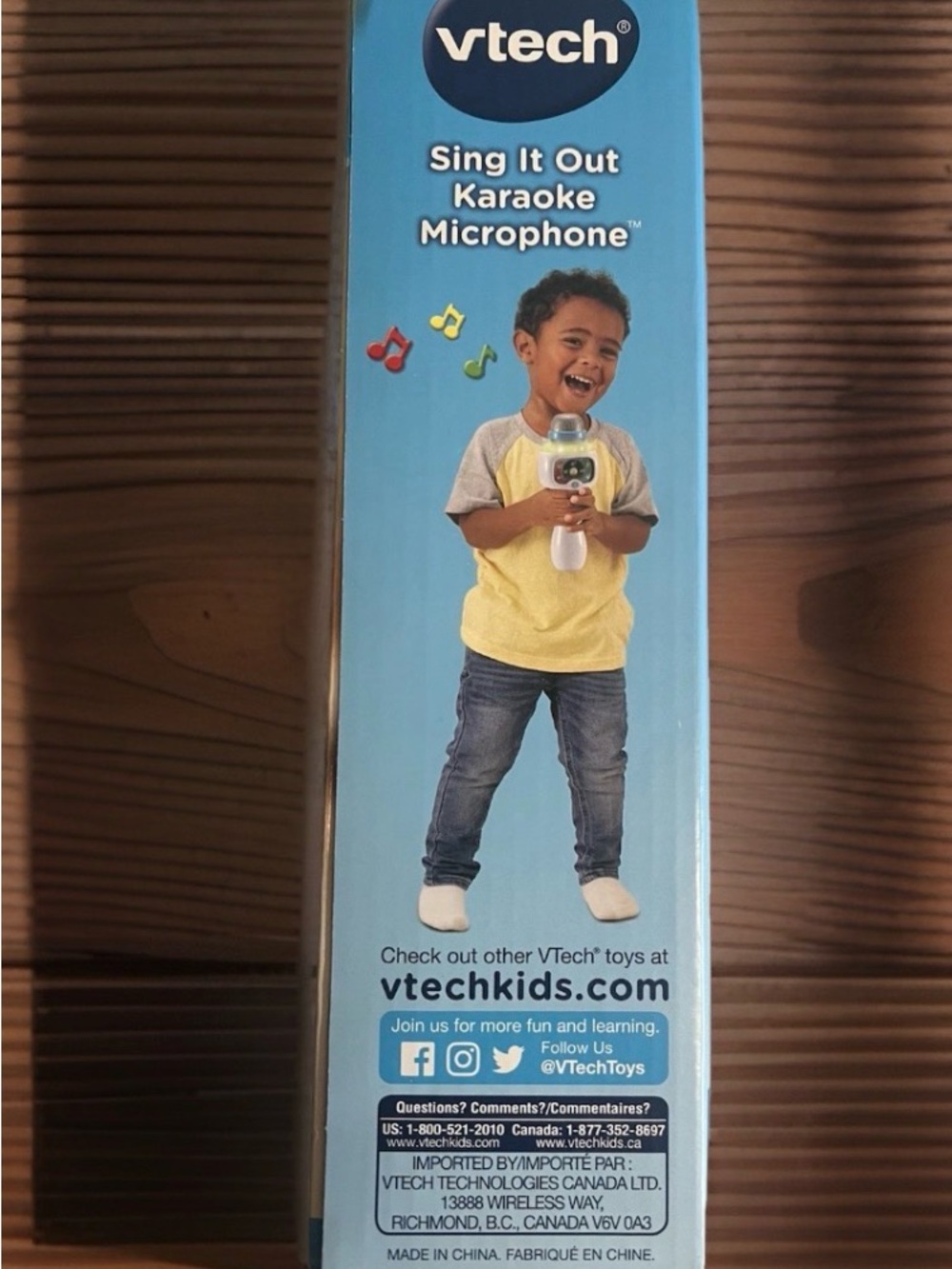 V-Tech Sing It Out Karaoke Microphone - White #133